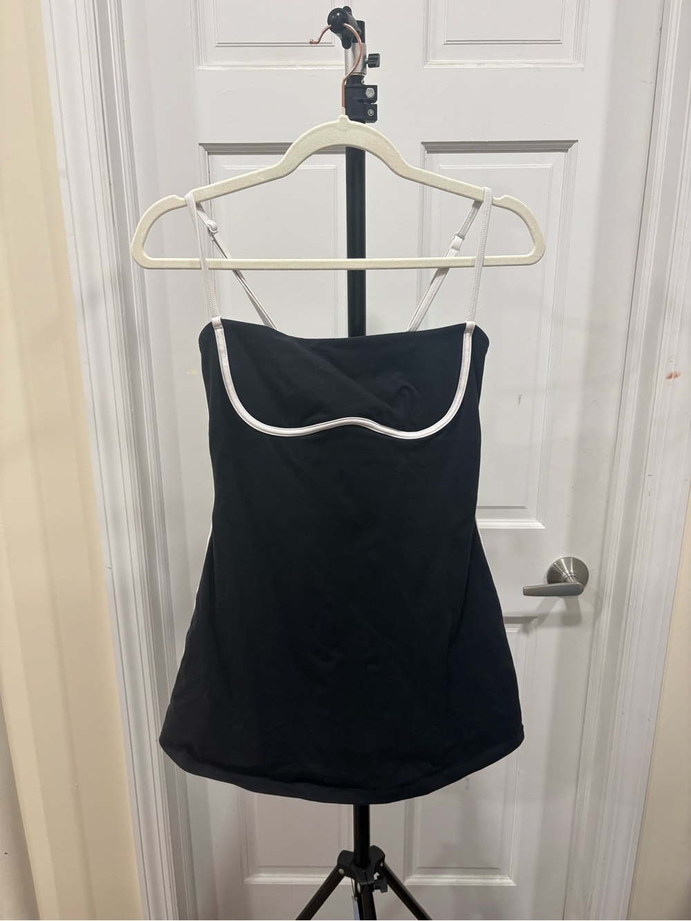 ALO Airbrush Streamlined Black Dress